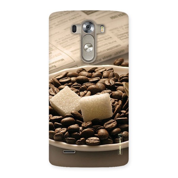 Coffee And Sugar Cubes Back Case for LG G3