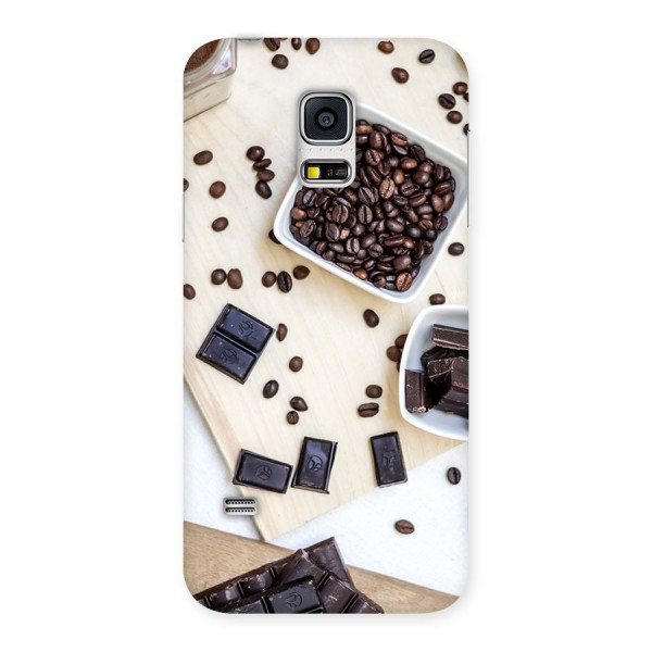 Coffee Beans and Chocolate Back Case for Galaxy S5 Mini
