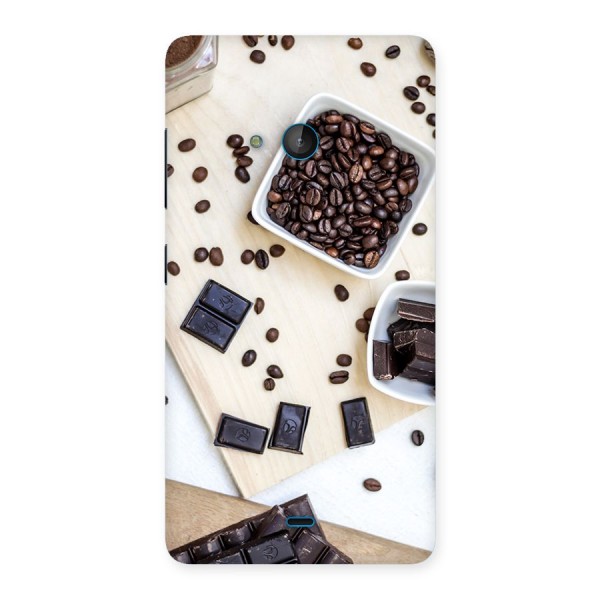 Coffee Beans and Chocolate Back Case for Lumia 540