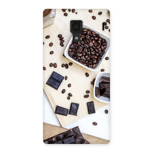 Coffee Beans and Chocolate Back Case for Redmi 1S