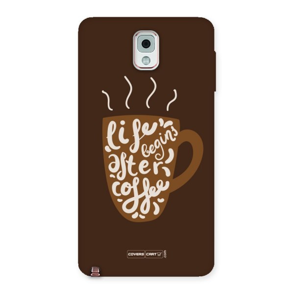 Coffee Mug Back Case for Galaxy Note 3