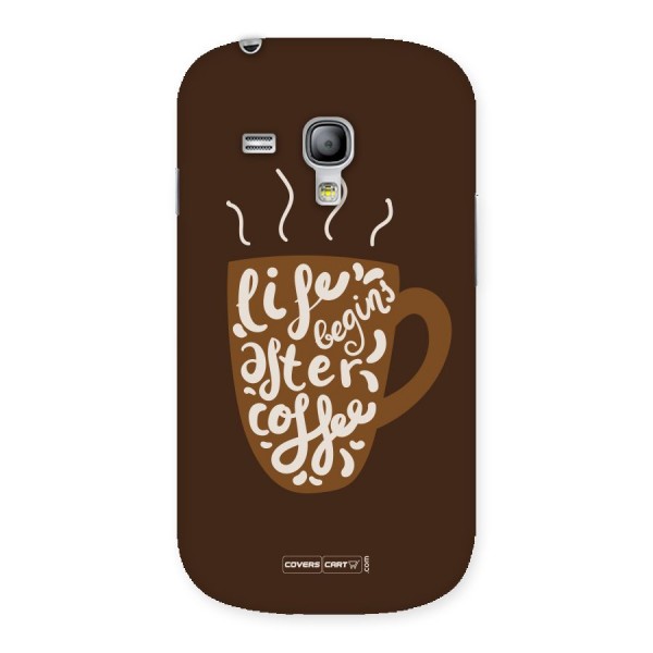 Coffee Mug Back Case for Galaxy S3 Mini