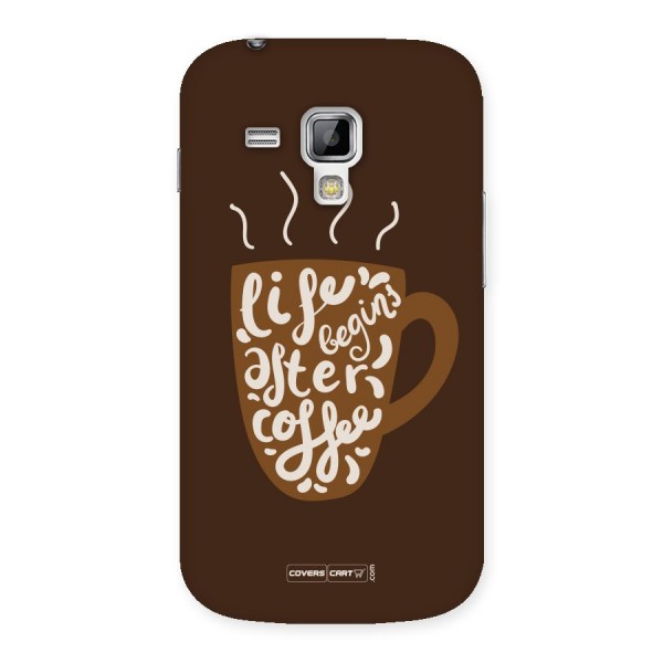 Coffee Mug Back Case for Galaxy S Duos