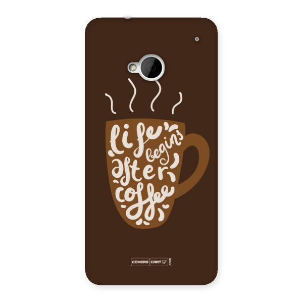 Coffee Mug Back Case for HTC One M7