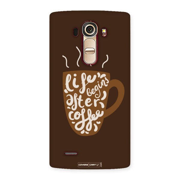 Coffee Mug Back Case for LG G4