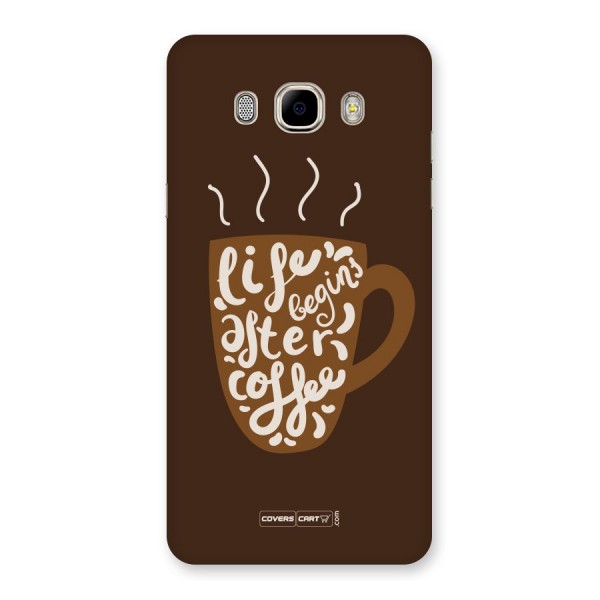 Coffee Mug Back Case for Samsung Galaxy J7 2016