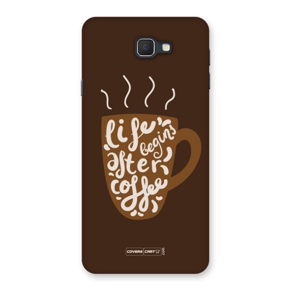 Coffee Mug Back Case for Samsung Galaxy J7 Prime