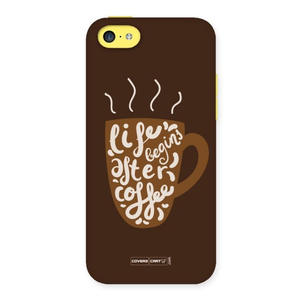 Coffee Mug Back Case for iPhone 5C