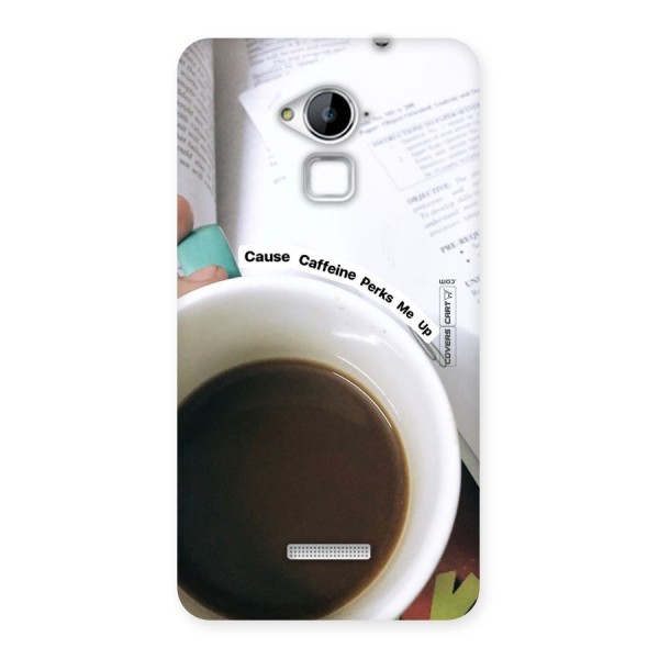 Coffee Perks Back Case for Coolpad Note 3
