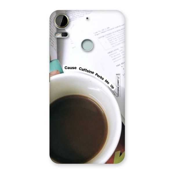 Coffee Perks Back Case for Desire 10 Pro