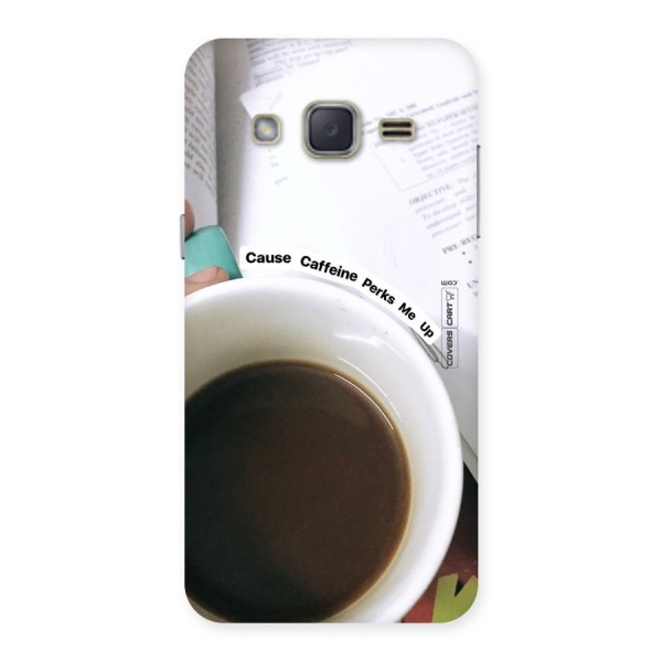 Coffee Perks Back Case for Galaxy J2