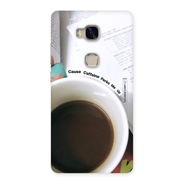 Coffee Perks Back Case for Huawei Honor 5X