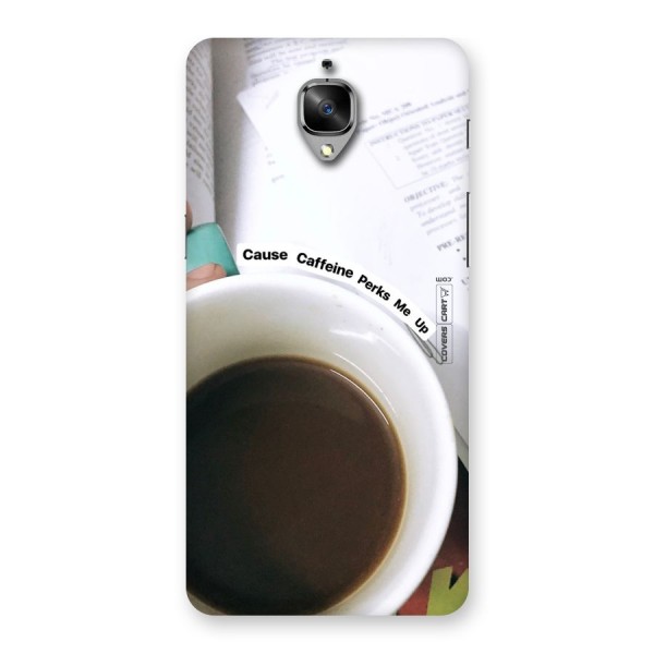 Coffee Perks Back Case for OnePlus 3T