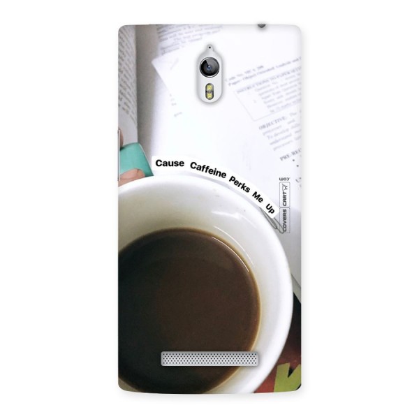 Coffee Perks Back Case for Oppo Find 7