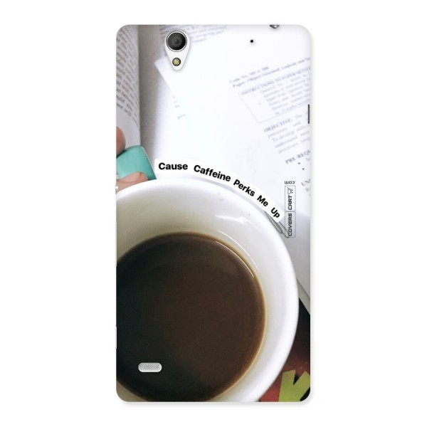 Coffee Perks Back Case for Sony Xperia C4