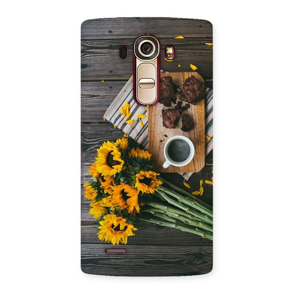 Coffee and Flowers Back Case for LG G4