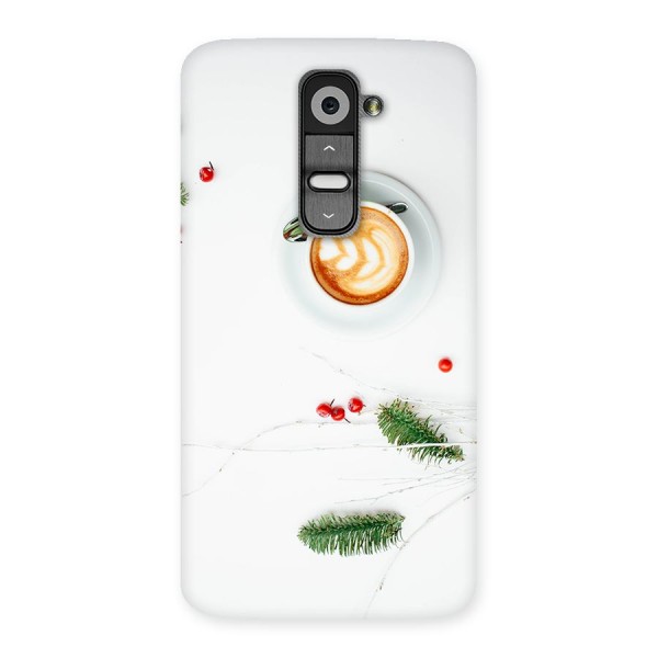Coffee and Leafs Back Case for LG G2