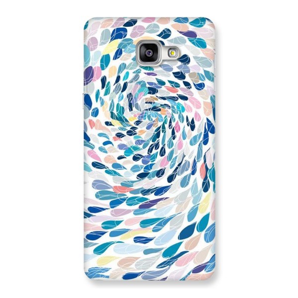 Color Droplets Swirls Back Case for Galaxy A9
