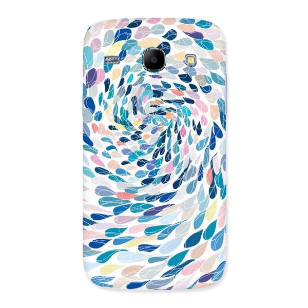 Color Droplets Swirls Back Case for Galaxy Core