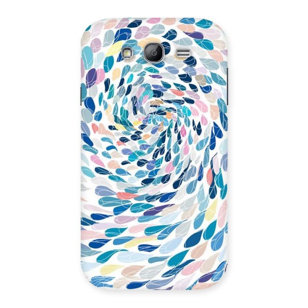 Color Droplets Swirls Back Case for Galaxy Grand