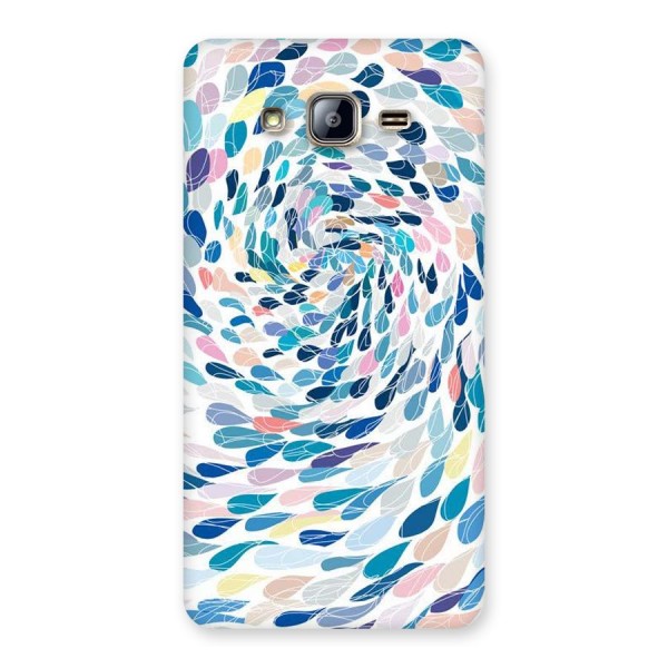 Color Droplets Swirls Back Case for Galaxy On5