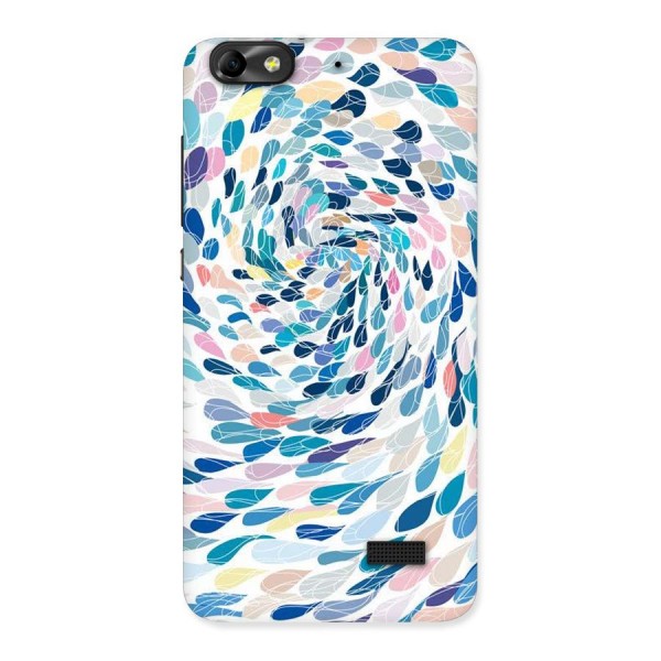 Color Droplets Swirls Back Case for Honor 4C