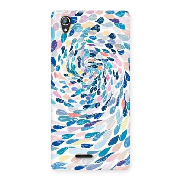 Color Droplets Swirls Back Case for Lava Iris 800