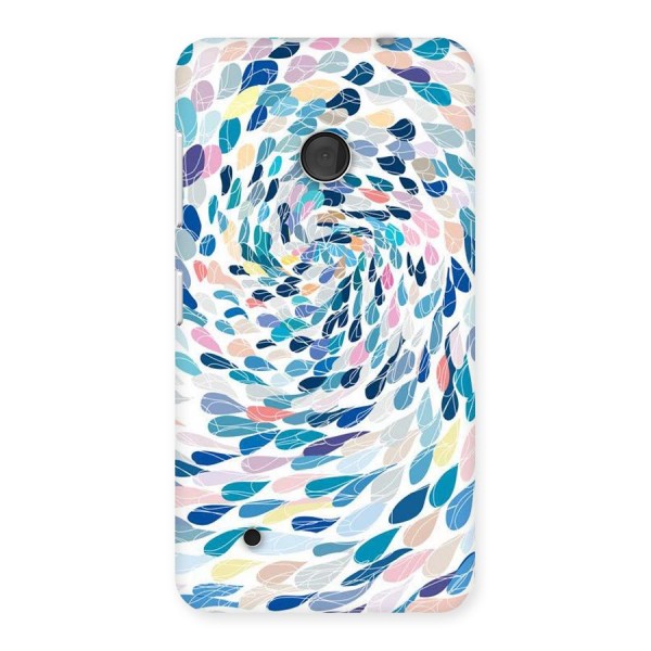 Color Droplets Swirls Back Case for Lumia 530