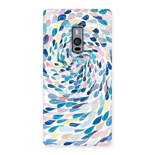 Color Droplets Swirls Back Case for OnePlus Two