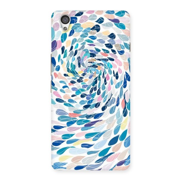 Color Droplets Swirls Back Case for OnePlus X