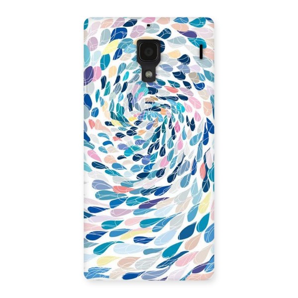 Color Droplets Swirls Back Case for Redmi 1S