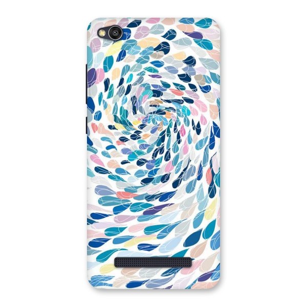 Color Droplets Swirls Back Case for Redmi 4A
