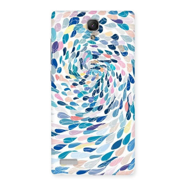 Color Droplets Swirls Back Case for Redmi Note