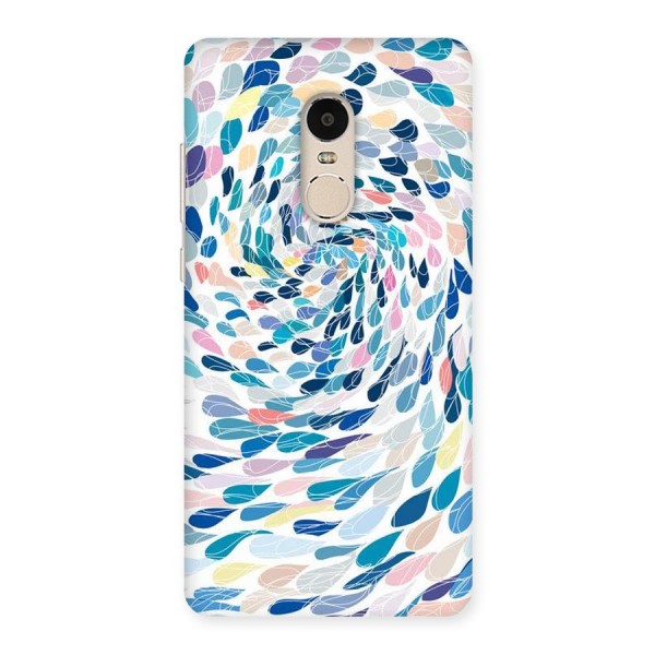 Color Droplets Swirls Back Case for Xiaomi Redmi Note 4