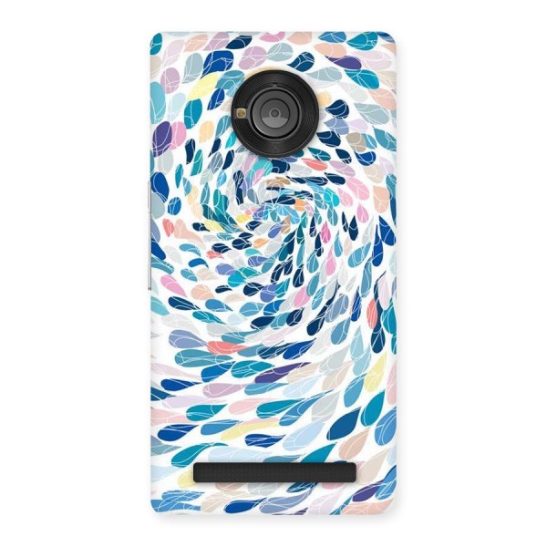 Color Droplets Swirls Back Case for Yu Yunique