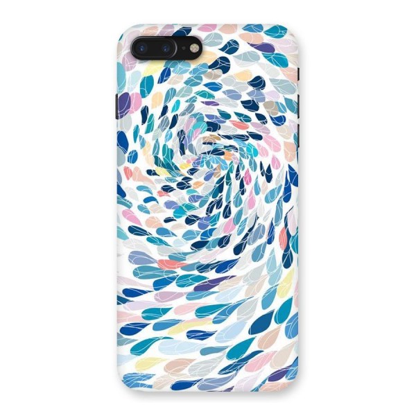 Color Droplets Swirls Back Case for iPhone 7 Plus