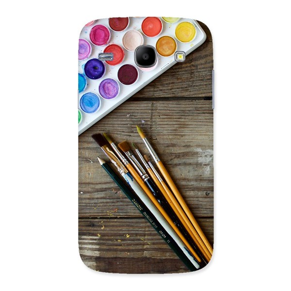 Color Palette and Brush Back Case for Galaxy Core
