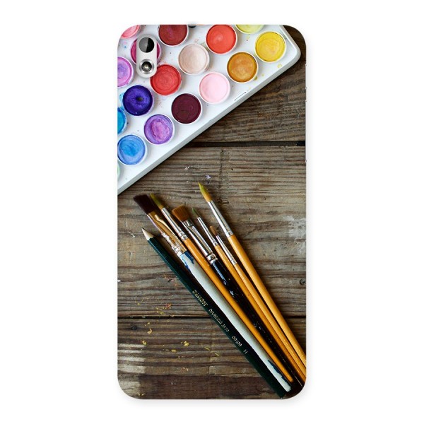 Color Palette and Brush Back Case for HTC Desire 816s