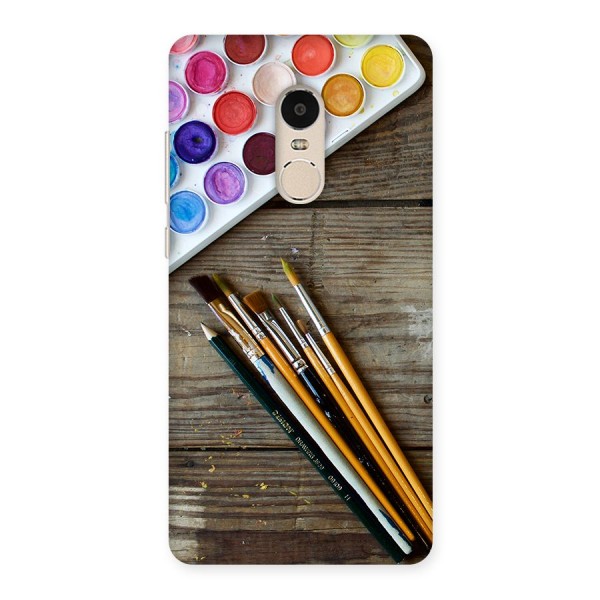 Color Palette and Brush Back Case for Xiaomi Redmi Note 4