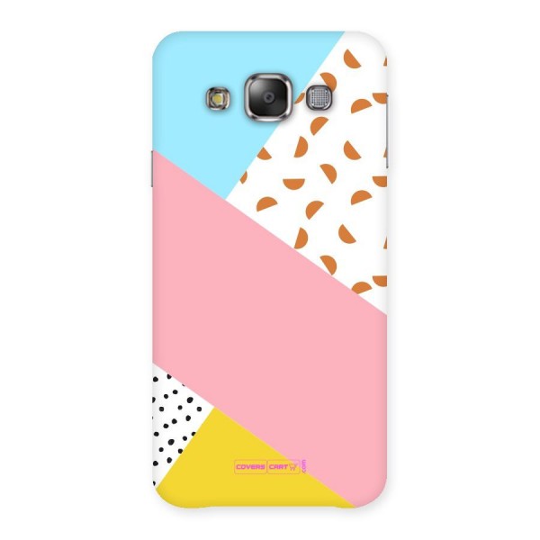 Colorful Abstract Back Case for Galaxy E7
