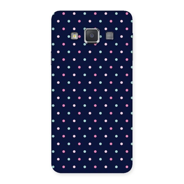 Colorful Dots Pattern Back Case for Galaxy A3