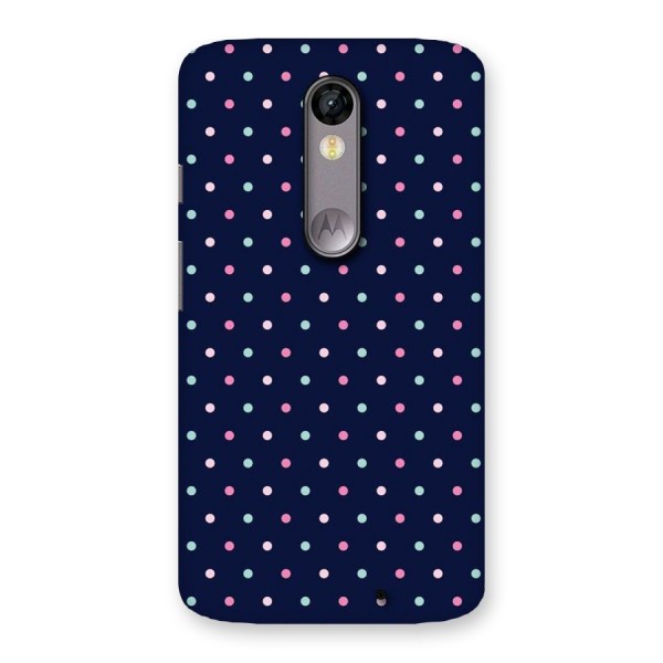 Colorful Dots Pattern Back Case for Moto X Force