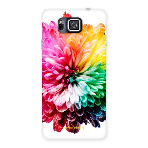 Colorful Flower Back Case for Galaxy Alpha