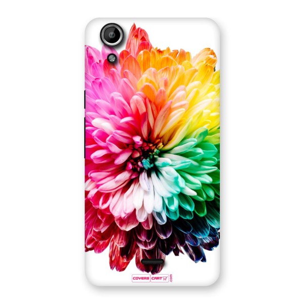 Colorful Flower Back Case for Micromax Canvas Selfie Lens Q345