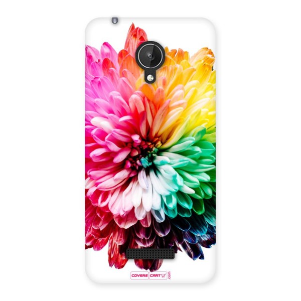 Colorful Flower Back Case for Micromax Canvas Spark Q380