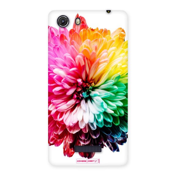 Colorful Flower Back Case for Micromax Unite 3