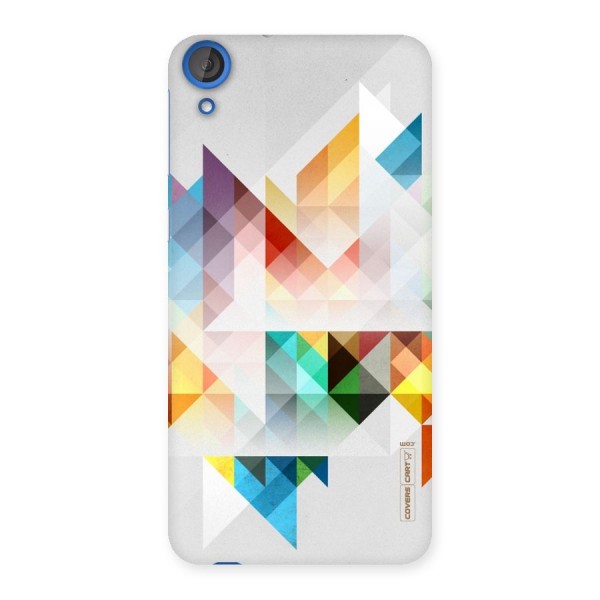 Colorful Geometric Art Back Case for HTC Desire 820s