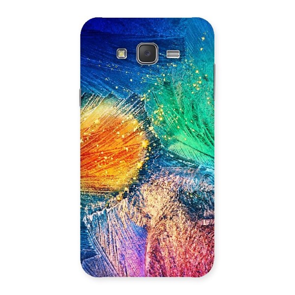 Colorful Leafs Vibrant Back Case for Galaxy J7
