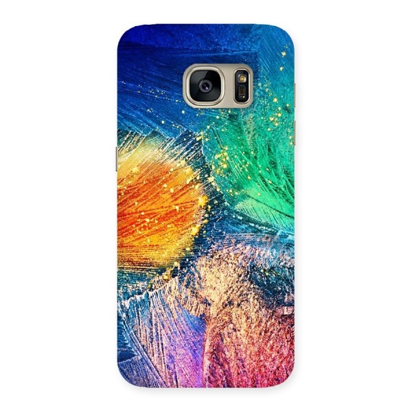 Colorful Leafs Vibrant Back Case for Galaxy S7