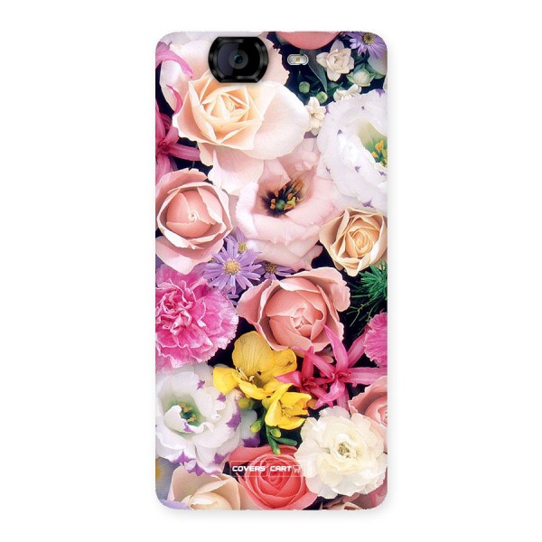 Colorful Roses Back Case for Canvas Knight A350